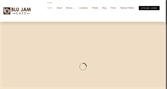 Desktop Screenshot of blujamcafe.com